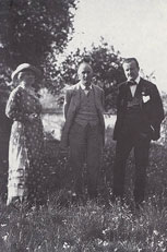 Jelka, Delius and Henry Clews at Grez