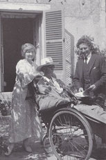 Jelka, Delius and Grainger, Grez, 1925